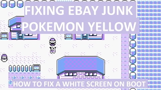 Fixing eBay Junk - Game Boy Game - Game won't boot up
