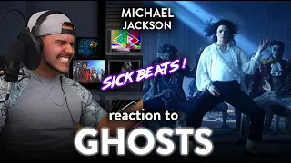 Michael Jackson Reaction GHOSTS (SICK BEATS..VISUALLY STUNNED!) | Dereck Reacts