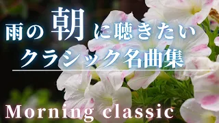 【雨の日の朝に聴きたい名曲クラシック集】梅雨入り間近になりそうですね☂️ショパン 、グリーグ 、モーツァルト他　作業用BGM