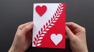 Geschenke selber machen: Basteln mit Papier zur Hochzeit, Valentinstag oder Muttertag. ❤