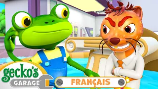 Le Gaspillage d’Eau de Weasel | Le Garage de Gecko｜Camions pour enfants