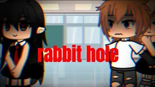 •Rabbit hole•|Gacha life