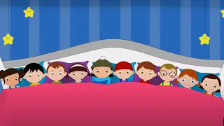 Zehn im Bett | Kinderreime | Musik für kinder | Kinderlieder zum mitsingen | Kindergarten