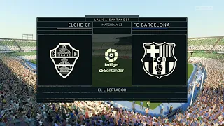 La Liga 2021/22 - Elche CF Vs FC Barcelona - 6th March 2022 - FIFA 22