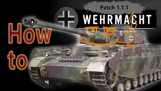 This way you may play the Wehrmacht in Company of Heroes 3 (Patch 1.1.1, ENG)