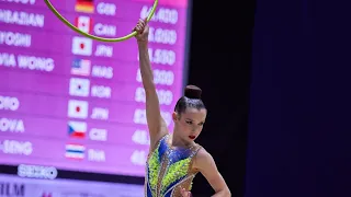 AEON CUP 2023 - Nikola Nováková - CZE - SK Tart MS Brno - senior 2007 - hoop - Score 30.150