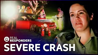 Horrific Car Crash Shocks Rookie Police Officer | Territory Cops | Real Responders