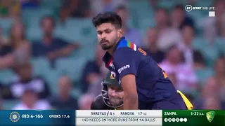 Shreyas Iyer Hit Six T20 Ind Vs Aus. & Ind Vs Eng 12/03/2021