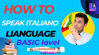 Learning Italiano ✅ Basic Language Skills Tutorial #@ahammedshohel6013