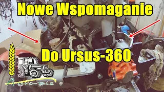 Nowe wspomaganie kierownicy/Firmy ''Agro-Bis '' do Ursusa-360/ Montaż