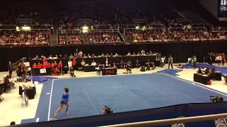 Kennady Schneider-PAC 12 2017-Floor- Junior year