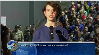 Space Station Crew Member Discusses Life in Space with Texas Students