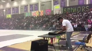 “STILL DR DRE ”  PIANO HIGH SCHOOL RALLY !!! (BLACKLIGHT HIGH SCHOOL RALLY