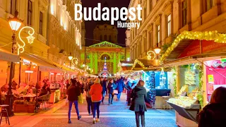 Budapest, Hungary 🇭🇺 - 4K-HDR Walking Tour (▶2Hours)