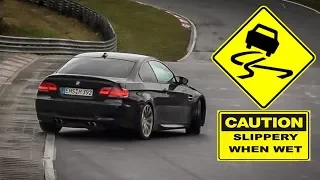 Nordschleife 31 03 2018 Highlights & WET Slippery Action! Touristenfahrten Nürburgring