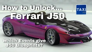 Asphalt 9 - Ferrari J50 Blueprints and How to Unlock it - Event Guide