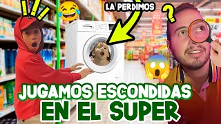 Jugamos ESCONDIDAS en el SUPERMERCADO | Se nos PIERDE IVANNA 😱