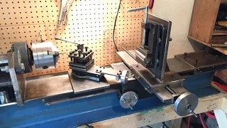 homemade lathe part 12 compound slide and milling attachment