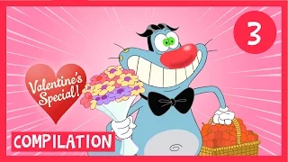 Oggy and the Cockroaches -  Valentine's Special Compilation 1H in HD