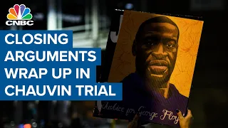 Closing arguments wrap up in Derek Chauvin murder trial