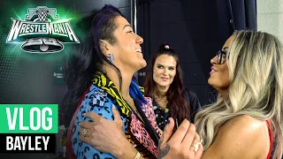 Bayley’s emotional WrestleMania XL Vlog