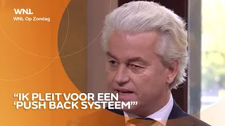 PVV-leider Geert Wilders: alle asielzoekers in Nederland uitzetten of vastzetten