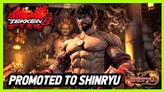 PROMOTED LAW TO SHINRYU | Tekken 8 "LAW" Gameplay (RANKED ONLINE MATCHES)