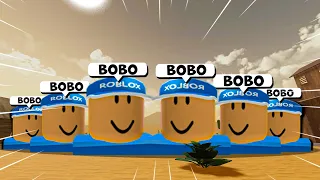 ROBLOX Evade Funny Moments #43 (Only Bobo)