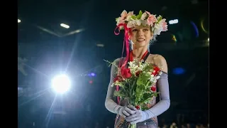 Alexandra Trusova / ISU JGPF Vancouver 2018 Victory ceremony