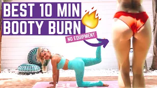 BEST BOOTY LIFT workout - NO SQUATS/EQUIPMENT