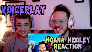 VOICEPLAY | MOANA MEDLEY | MUSICIAN REACTS WITH DEADGRL SUPERSTAR