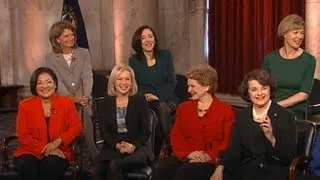20 Female Senators Sworn in on Capitol Hill