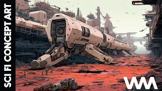 Sci Fi Lofi Art | Mind-blowing Concept Art and Lofi Beats