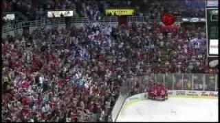 Darren Helm OT Winning Goal vs Chicago.May.27.2009.