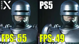 RoboCop: Rogue City Xbox Series S vs. Series X vs. PS5 Comparison | Loading, Graphics & FPS Test