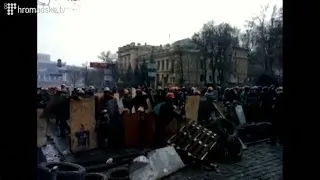 Протестувальники повернули позиції на Грушевського