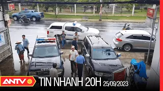 Tin nhanh 20h ngày 25/9: Truy bắt đối tượng táo tợn nổ súng cướp ngân hàng ở Tiền Giang | ANTV