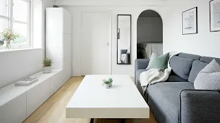 My Minimalist Micro Apartment | 300sqft / 27.8m2