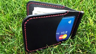 Card Holder / Money Clip From Leather