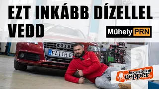 Novoth Tibi bevállalta, de te csak óvatosan! – Audi A4 2,0 TFSI – 2009 – MűhelyPRN 246.