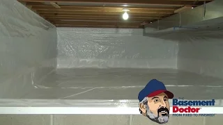 Basement Doctor | WhiteCap Crawl Space Encapsulation Process | Ohio Indiana West Virginia & Kentucky