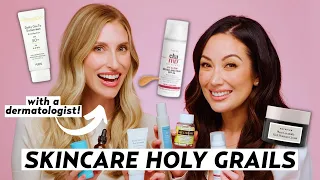 Skincare Holy Grails with Dermatologist @DrSamEllis: Favorite Cleanser, Serum, Sunscreen, & More!