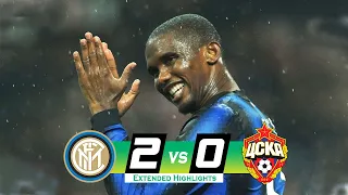 Inter Milan vs CSKA Moskva 2-0 (agg) Highlights & Goals - Quarter-finals | UCL 2009/2010