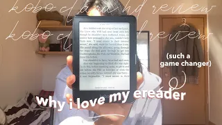 my ereader 💛🧡 (kobo clara hd review, ereader vs ipad)