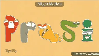 Alphabet lore song but swap plus lowercase In Pitch White