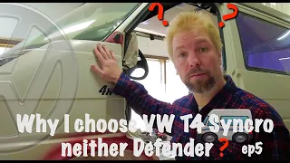 Why I choose VW T4 Syncro neither Defender ? 🚐 [ep05-s3] 🔧 #defender  #overlander #vwt4