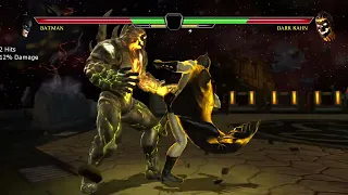 Mortal Kombat vs DC universe Dark Kahn but he is green