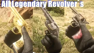 Red Dead Redemption 2 - All Legendary Guns & Unique Revolver Location