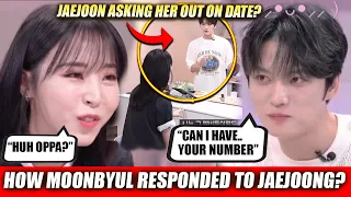 How did MoonByul Reacted to Jaejoong flirting with her on JaeFriends