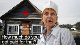 The salary of a Russian nurse in the village was shocking.